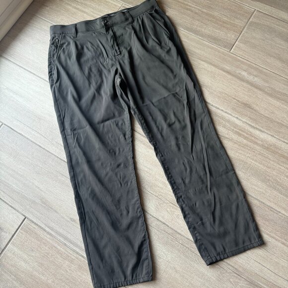 Weatherproof Vintage Dark Grey Casual Pants | Men’s 36x30 | Stretch Comfort Fit - Picture 1 of 7